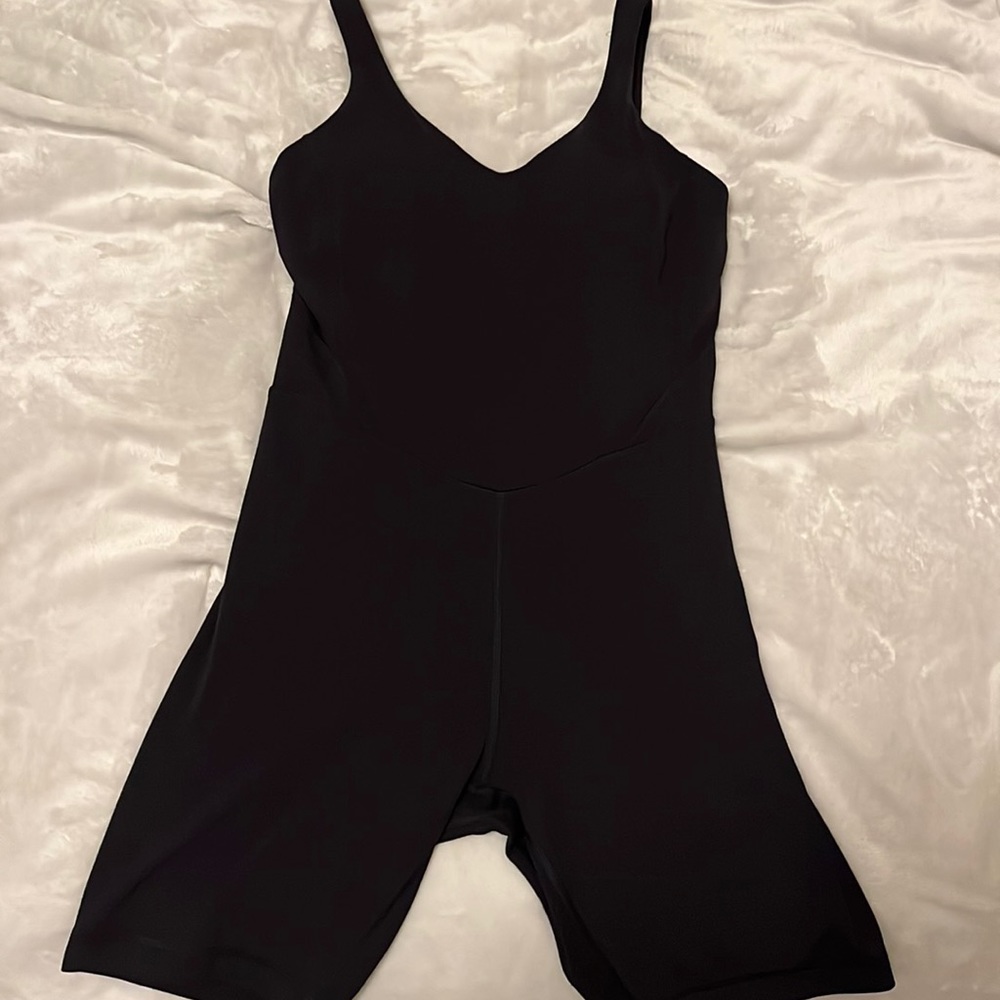 Black Lululemon Tight Romper